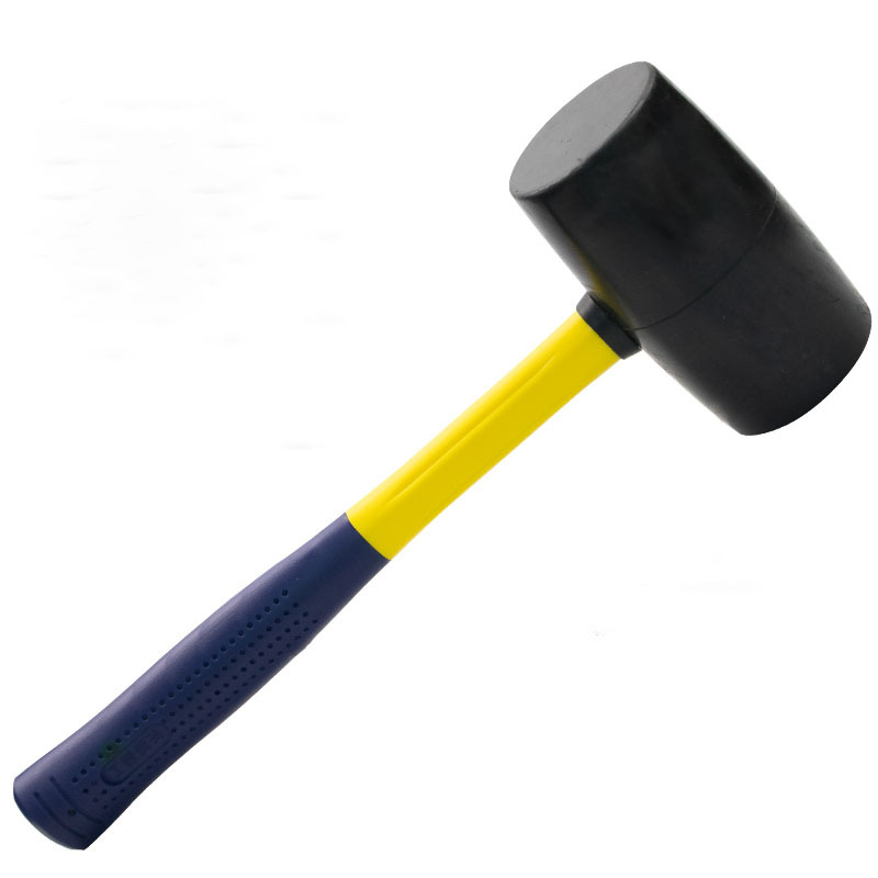 长城精工纤维柄橡胶安装锤手锤榔头锤子1lb256023