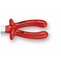 凯尼派克 KNIPEX 26 17 200200mm尖嘴钳(直嘴钳口,镀铬头,浸塑绝缘手柄,1000V)