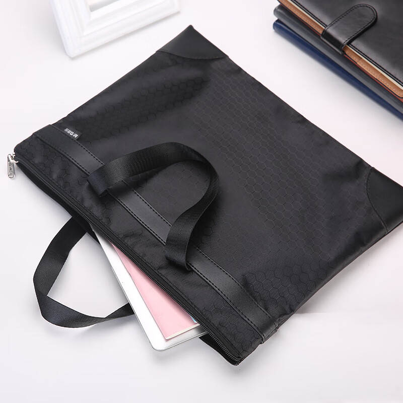 晨光(M&G) 球纹手提包(黑)ABBN3047 单个装高清大图