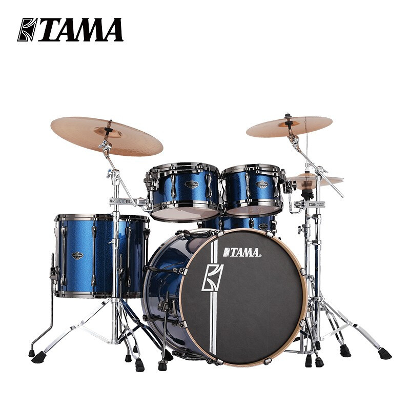 TAMA架子鼓 Superstar HyperDrive超级星 MK52HZBNS 爵士鼓专业演奏原声架子鼓[五鼓四镲]