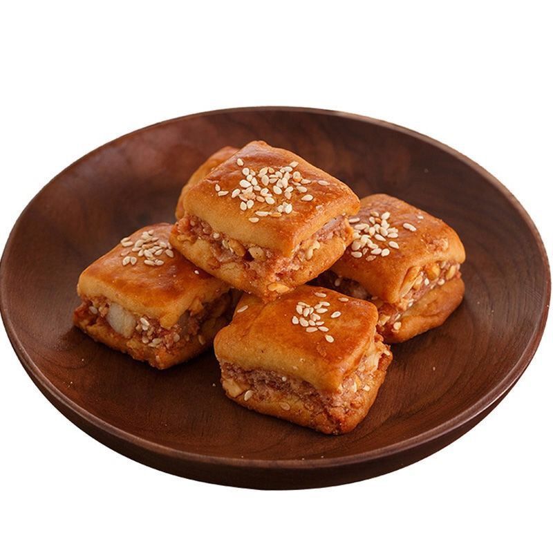 鸡仔饼潮汕特产糕点腐乳饼广东特产广式月饼休闲零食鸡仔饼3斤视频