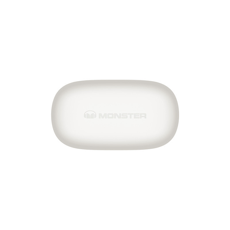 魔声(Monster)灵晰200入耳式真无线防水防汗运动蓝牙音乐手机耳机 白色
