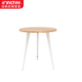 中泰（jongtay）餐桌椅圆桌子家用饭桌办公桌洽谈咖啡桌阳台桌 J-FBWX75