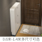 鞋柜17cm现代简约厅柜翻斗口窄鞋柜多功能进鞋柜140*17cm-单层-白色组装