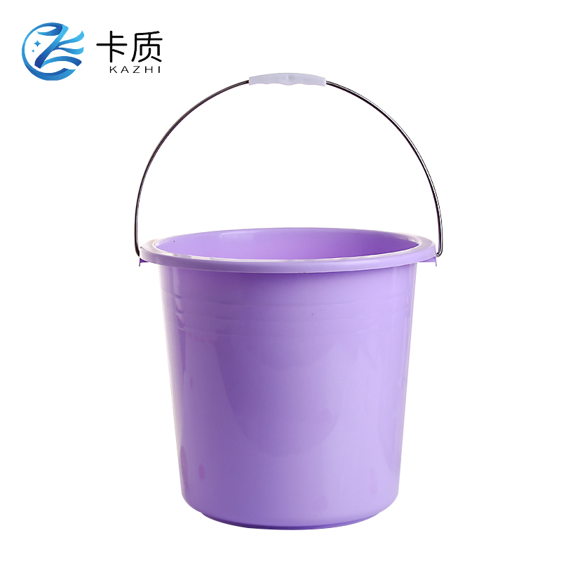 卡质 手提加厚塑料水桶 10L 个高清大图