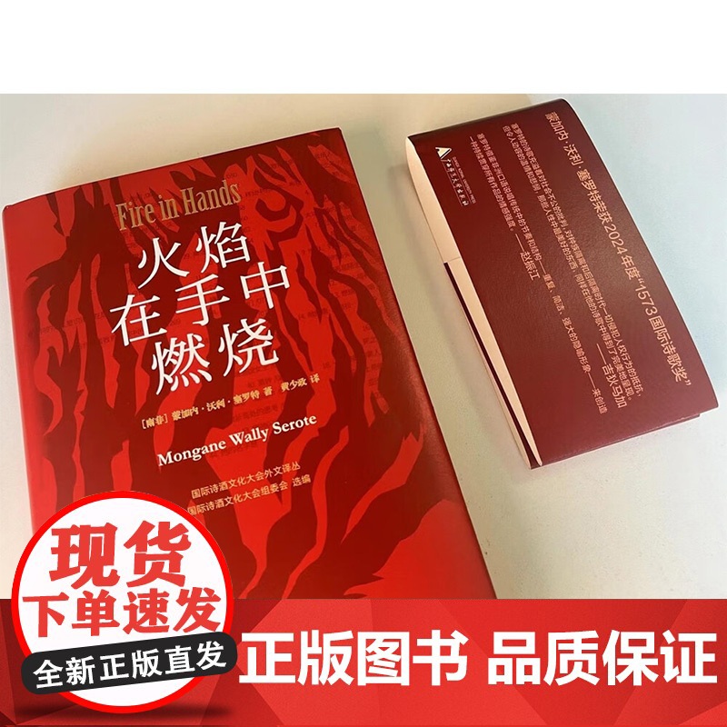 火焰在手中燃烧 蒙加内·沃利·塞罗特 著 诗歌高清大图