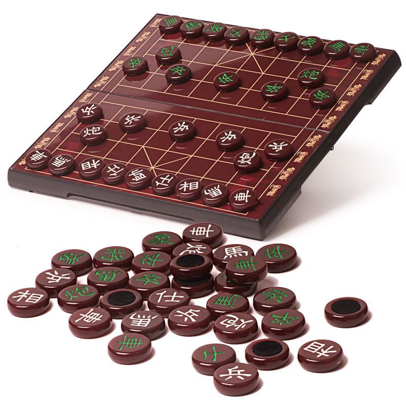 中国象棋磁性折叠棋盘学生儿童玩具小号成人象棋套装游戏|(a8大号)