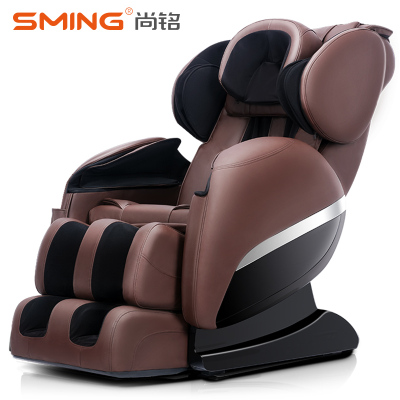 尚铭电器(SminG)SM-750 按摩椅 3D机械手全身智能电动豪华多功能支持全自动按摩沙发椅棕色记忆其它