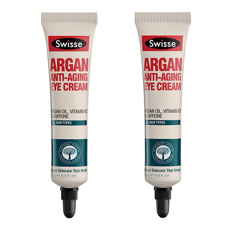 swisse摩洛哥坚果眼霜女15ml支保湿去脂肪粒淡化黑眼圈眼袋紧致细纹