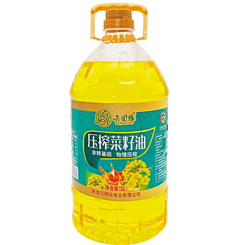 非转基因一级菜籽油5L 5L