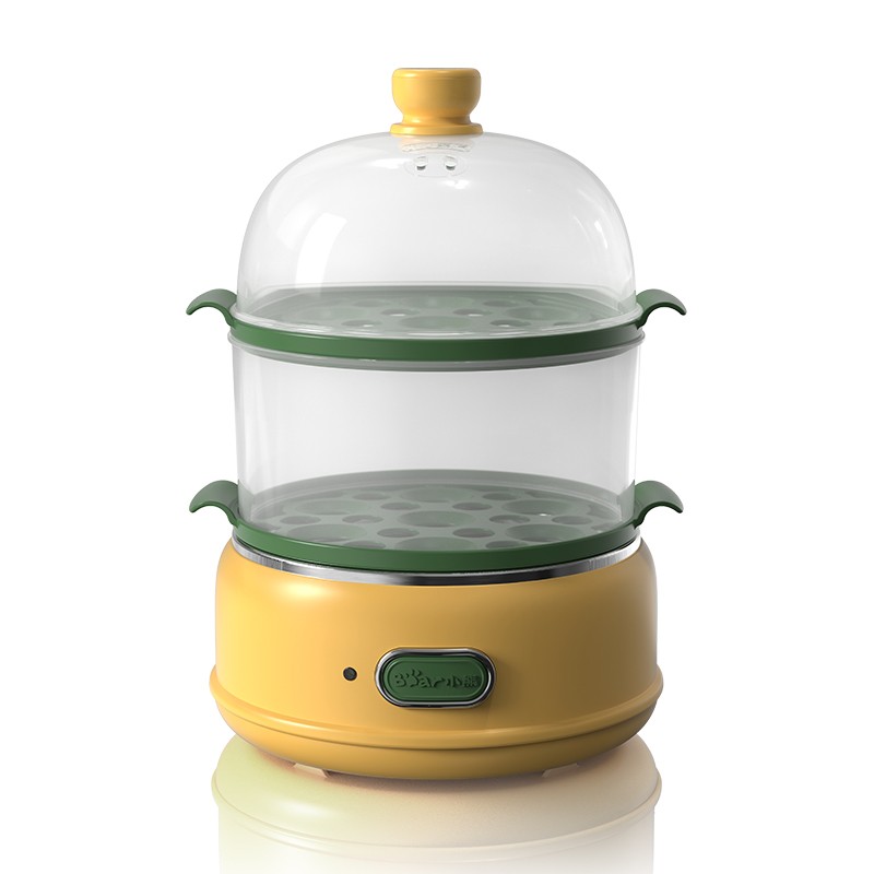 小熊 煮蛋器双层蒸盘 家用电锅 早餐机全自动电蒸锅 ZDQ-C14H7