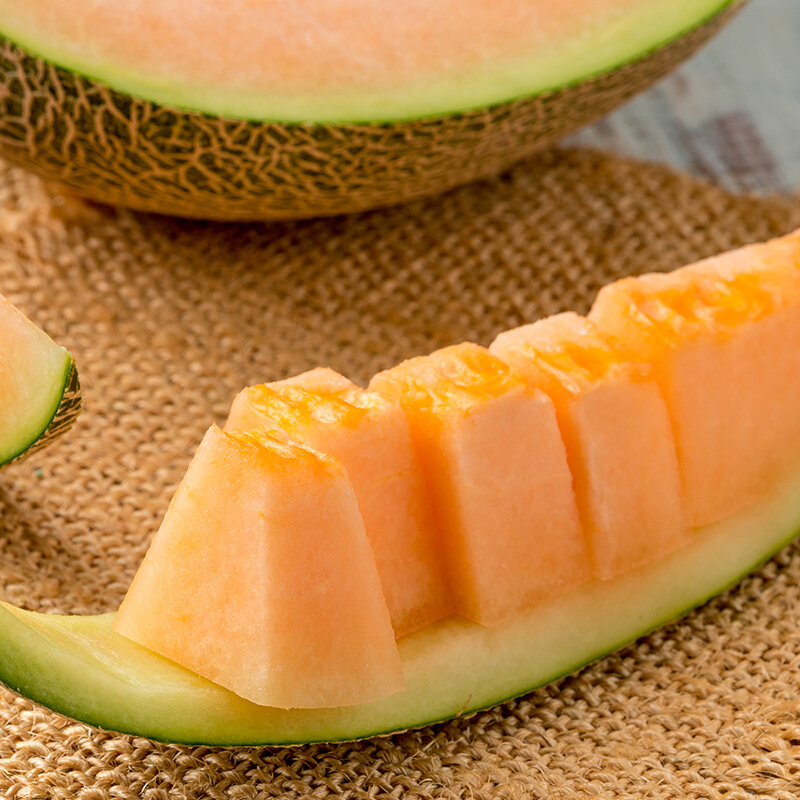 鲜贝达 西州蜜25号5斤[净重4.5-5斤][2-3个] 生鲜水果 哈密瓜高清大图