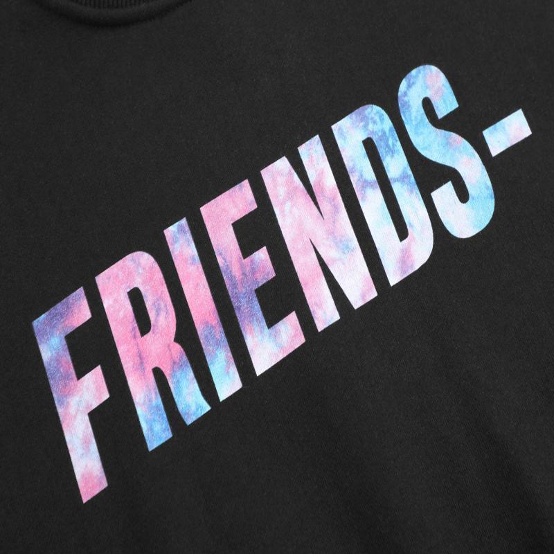 vlone圆领套头卫衣男士秋冬季潮牌纯棉外套高级