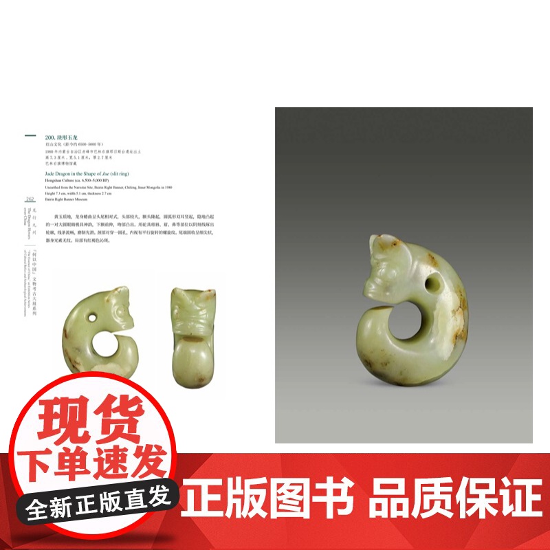 龙腾中国:红山文化古国文明、红山文化玉器鉴赏 文物出版上海博物馆编上海书画出版社红山文化古玉鉴定 正版书籍YJ高清大图