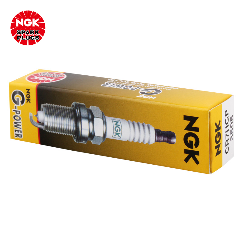 NGK 摩托车铂金火花塞 CR7HGP 3595 单支装 济南轻骑铃木/嘉陵摩托/力帆摩托/五羊本田/新大洲本田高清大图