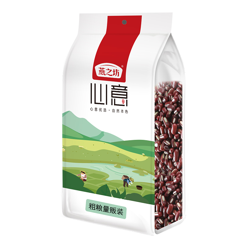 燕之坊 赤小豆1kg六面体量贩 五谷杂粮粗粮真空包装高清大图