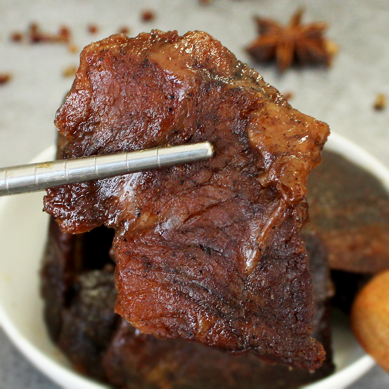 一品巷子 黑胡椒牛排88g*2袋肉干肉脯小吃零食