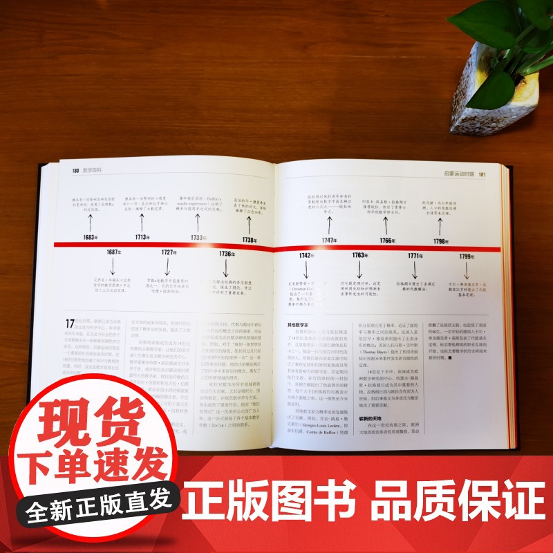 [正版书籍]数学百科(全彩) 赵朝熠 英国DK出版社 电子工业出版社 一套极具收藏价值的人文社科类经济读物高清大图