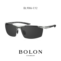 BOLON暴龙眼镜2021新品偏光太阳镜男士潮流个性潮墨镜开车BL9006 BL9006C12