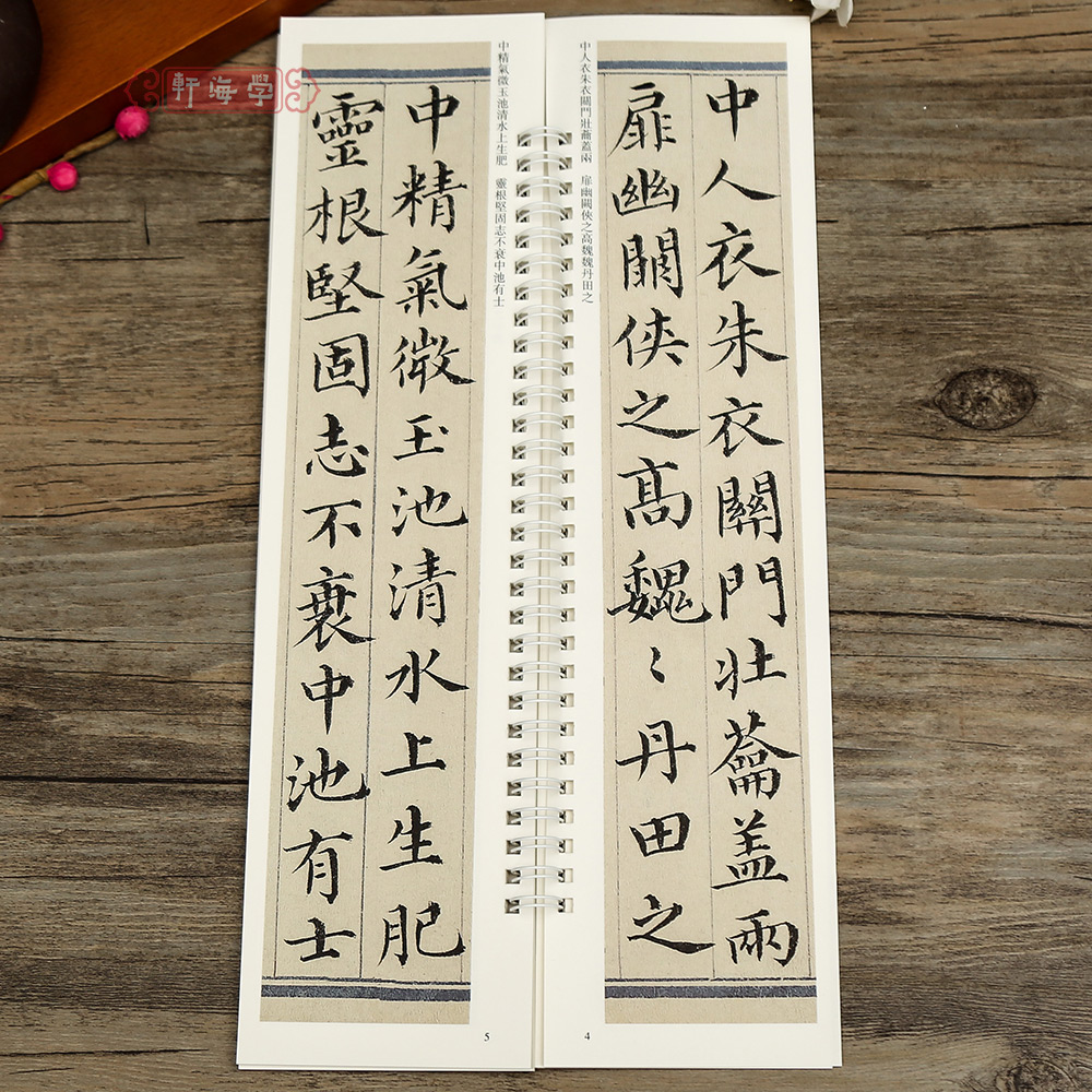 共2本 梁诗正小楷黄庭经无量义经佛遗教经 [正版]学海轩共2本3帖梁诗正小楷黄庭经无量义经佛遗教经近距离临摹练字卡原色原高清大图