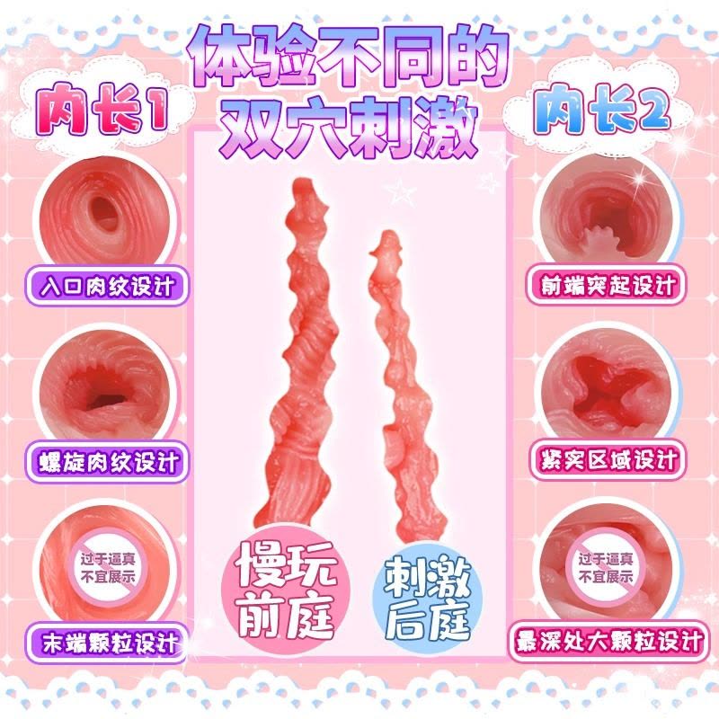 杯多多软妹萌臀飞机杯半身真人阴道臀屁股倒模双通道大屁股臀模图片