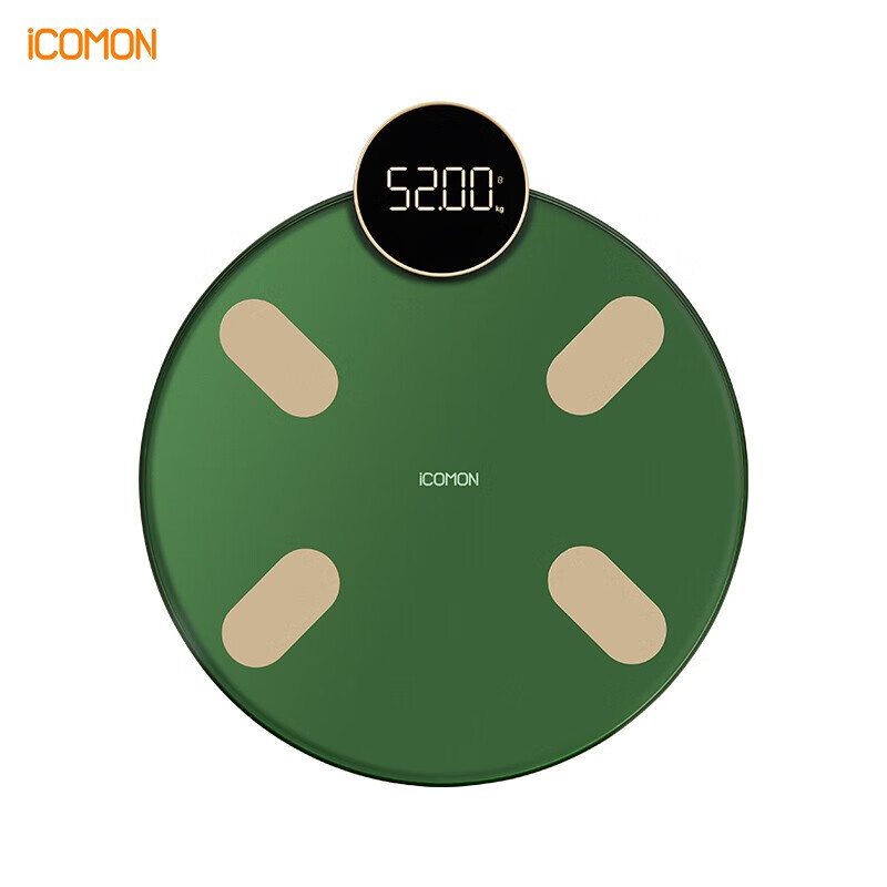 沃莱体脂秤家用电子体重秤小海龟智高精准人体测 体脂减肥体脂仪 绿色充电款 FG1916B 体脂秤