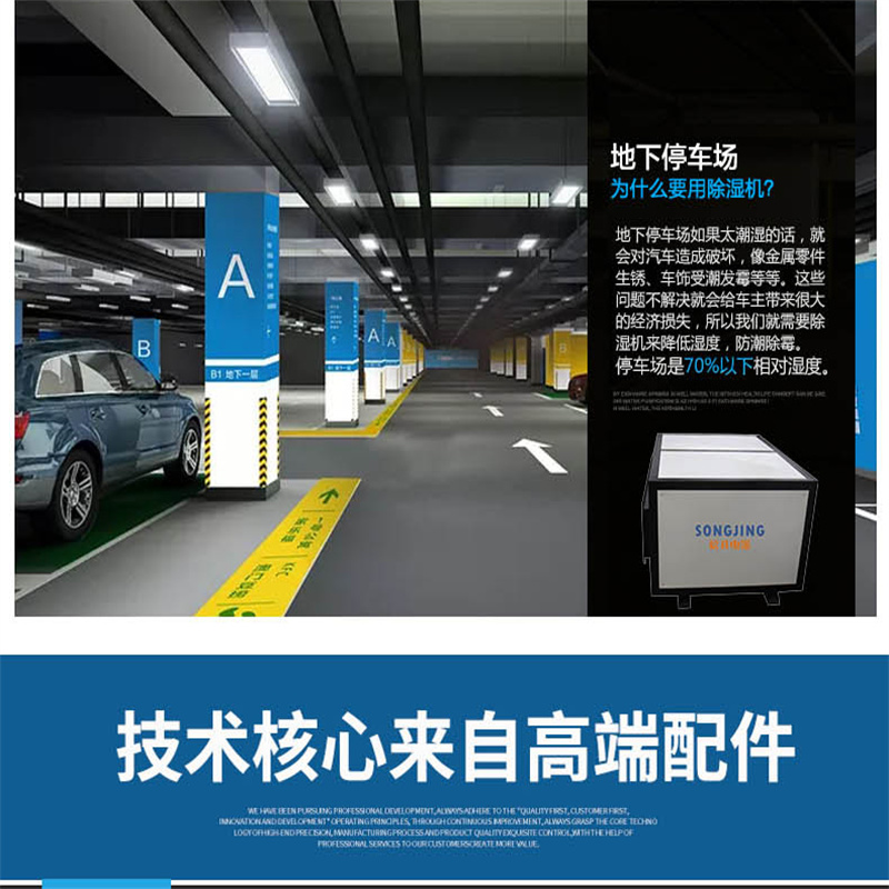 松井(SONGJING) SJD-360E 吊顶除湿机 (单位:台)高清大图