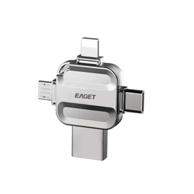 忆捷(EAGET)I71-128G USB3.0 Lightning Type-C MicroUSB口 苹果安卓华为手机高清大图