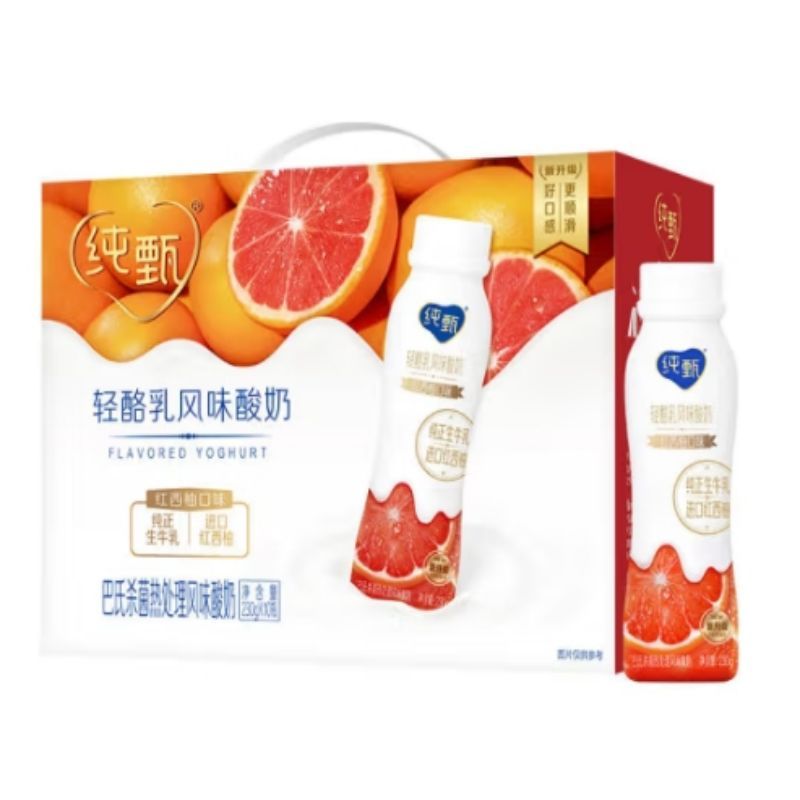 蒙牛 纯甄红西柚小蛮腰酸牛奶230g*10瓶