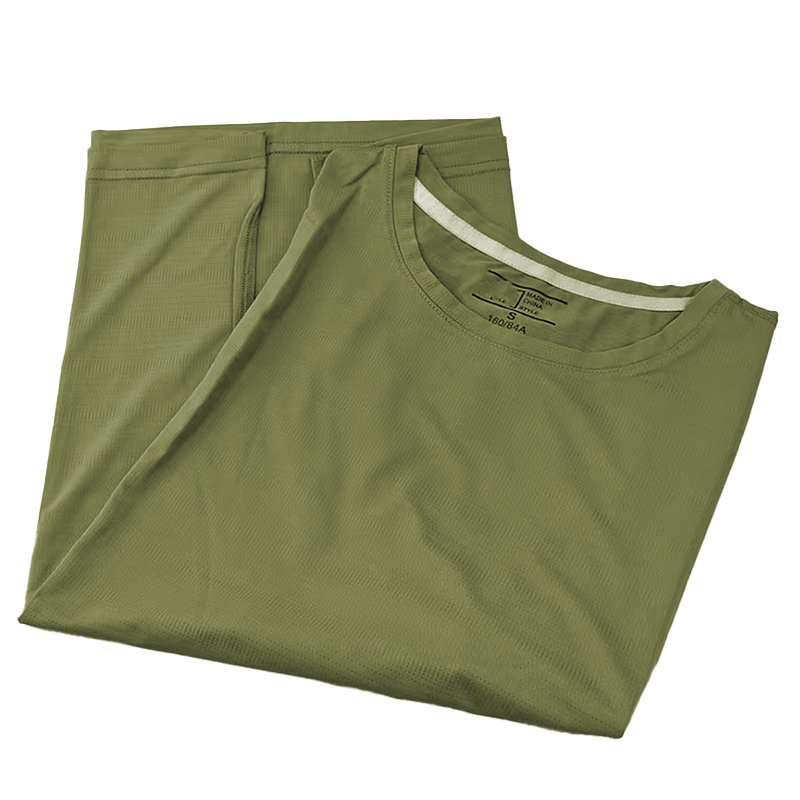鸽护 短袖T恤定制 yl4-军绿色 件高清大图