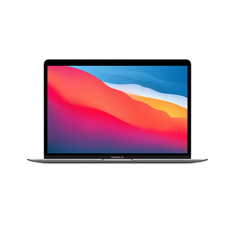 Apple MacBook Air 13.3 8核M1芯片(7核图形处理器) 8G 256G SSD 深空灰 笔记本电脑 MGN63CH/A