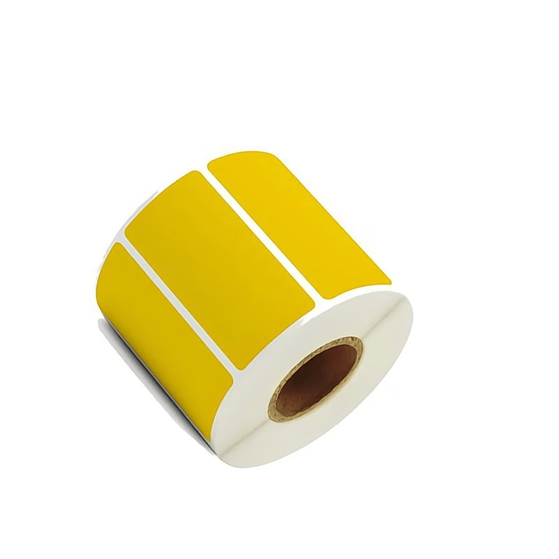 彩标 CTK5020 50mm*20mm 500片/卷 标签/胶贴 1.00 盒/卷 (计价单位:卷) 黄色高清大图