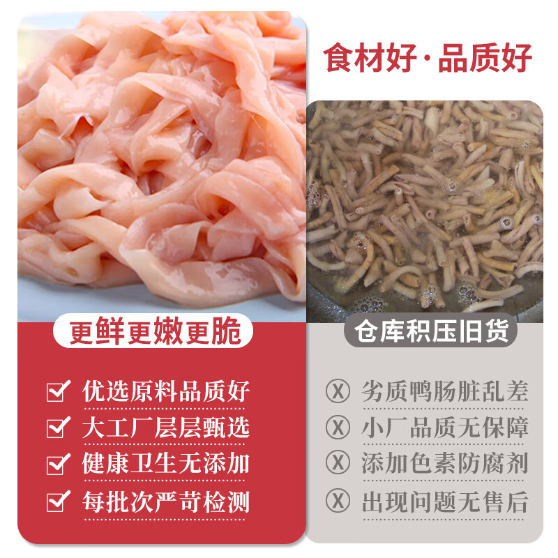 鸭肠 袋装500g高清大图
