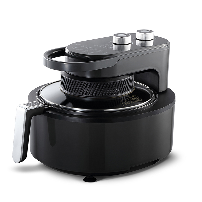 德世朗--空气炸锅5L大容量多功能 1200W大功率无油家用空气炸锅 DDQ-JK007!