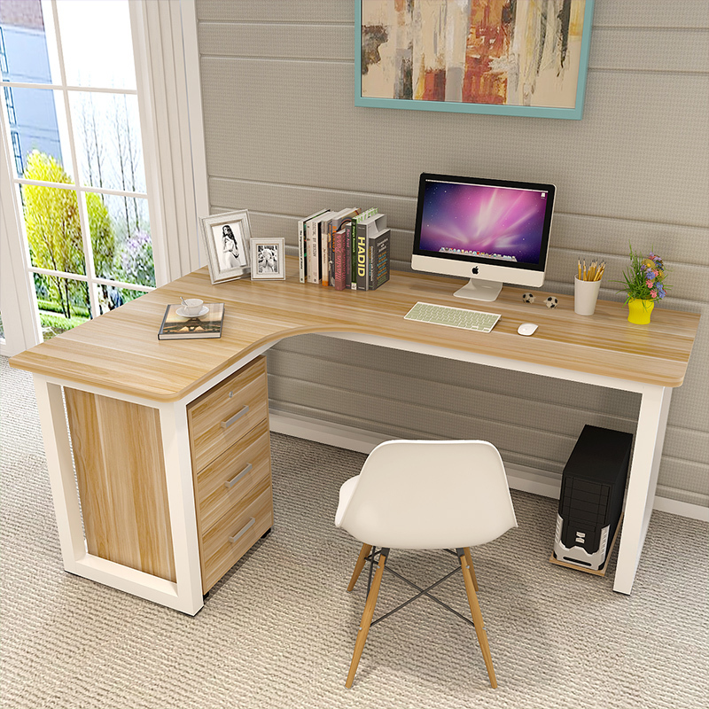转角电脑桌闪电客墙角拐角办公桌l型书桌家用台式简约学习桌学生写字
