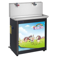 乐创(lecon)商用开水器 学校公司工厂大型不锈钢饮水机 台式双温水 LC-J-ZY01