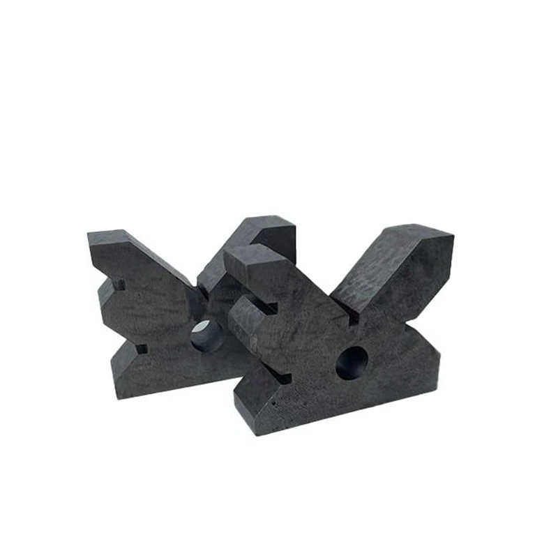 杉外山 90度钳工划线V型铁轴类检测V型块 多口铁100*80*30一对 单位:套高清大图