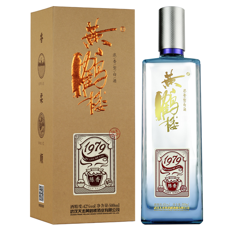黄鹤楼陈香1979 42度500ml 单瓶浓香型白酒【价格图片品牌报价】-苏宁易购