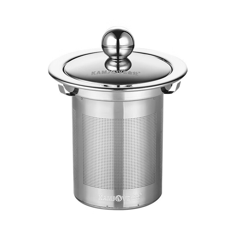 金灶 玻璃泡茶壶耐高温304不锈钢过滤花茶壶飘逸杯煮茶壶简约式茶艺壶 A-08[800ml]高清大图