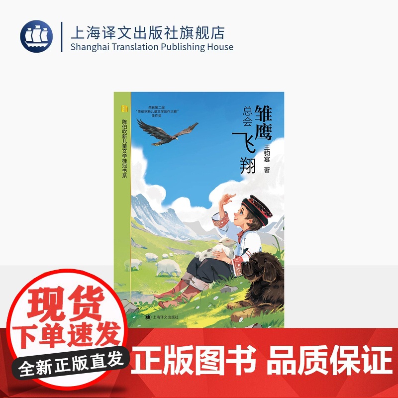 雏鹰总会飞翔 陈伯吹新儿童文学桂冠书系 王钧宴 著 曹儿童文学奖 银葵花奖等获得者 爱与梦想 励志勇敢 上海译文出版社高清大图