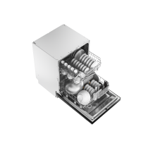 美的(Midea)14套家用嵌入式全自动洗碗机S55变频热风烘干Ag+抑菌四星级消毒除菌智能WIFI