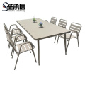 圣承启 户外桌椅 160长桌X6椅 套