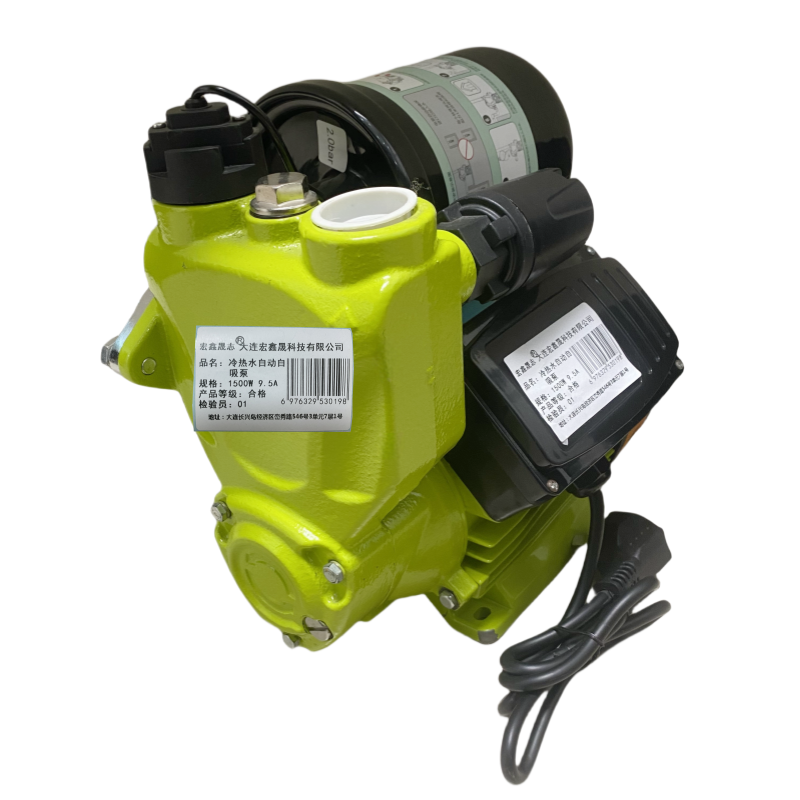 宏鑫晟志 冷热水自动自吸泵 1500W 9.5A 单位:台高清大图