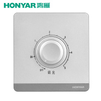 鸿雁D86KT150150W调光开关bd