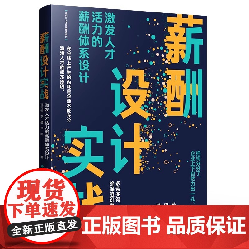薪酬设计实战:激发人才活力的薪酬体系设计 孙科柳 电子工业出版社 正版书籍高清大图