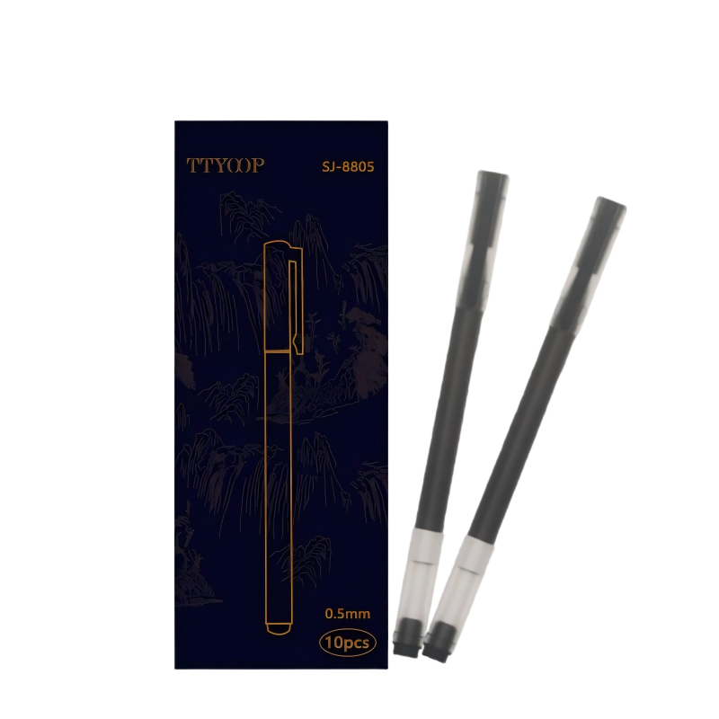 TTYOOP SJ-8805 0.5mm 10支/盒 签字笔中性笔 10.00 支/盒 (计价单位:盒) 黑色高清大图
