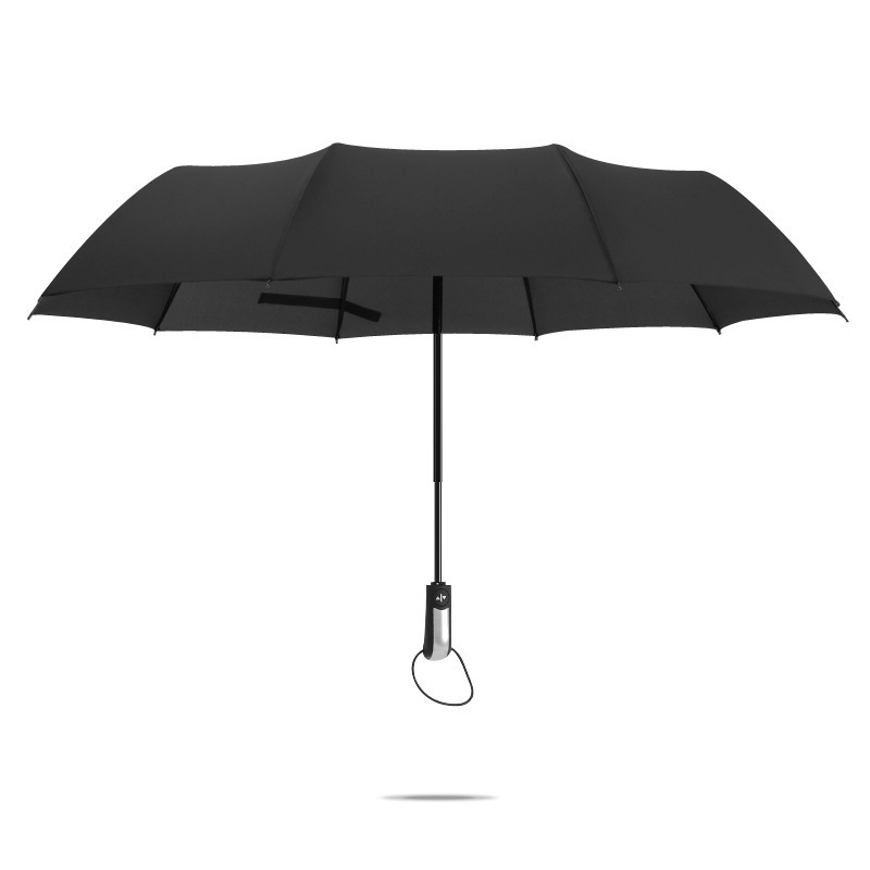 苏宁极物 10K*58.5cm碰击布自动晴雨折叠伞 DX1290 雨伞遮阳伞两用伞(把)