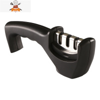 德国快速磨刀器家用厨房磨刀石定角磨刀器磨刀棒菜刀陶瓷 敬平 黑色GJ8RX4