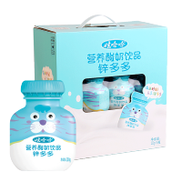 娃哈哈 含乳饮料 锌多多 200ml*12瓶（乳酸菌发酵儿童酸奶）