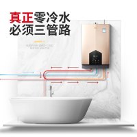 索普恩SOOPOEN 零冷水 燃气热水器天然气家用18升水气双调恒温即开即热Q系列